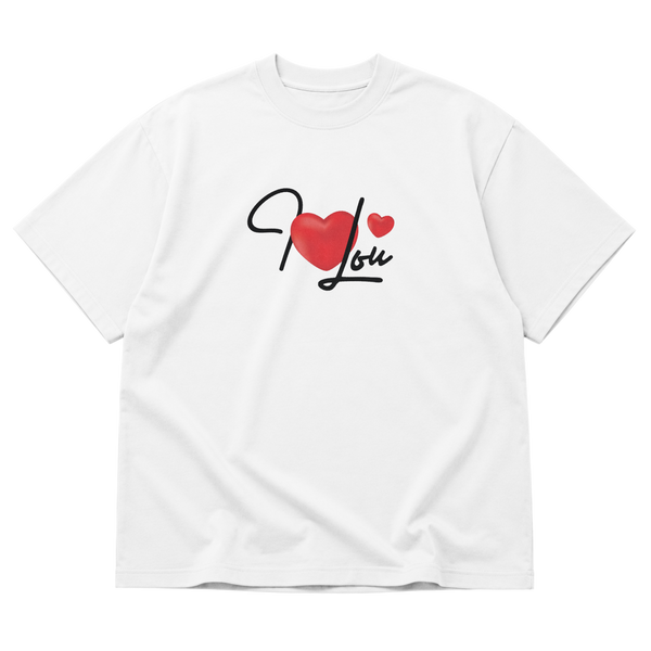 Lou Deezi I Love Lou Heart Tee