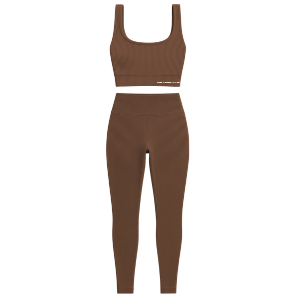 The Care Club Ribbed Athletic Set