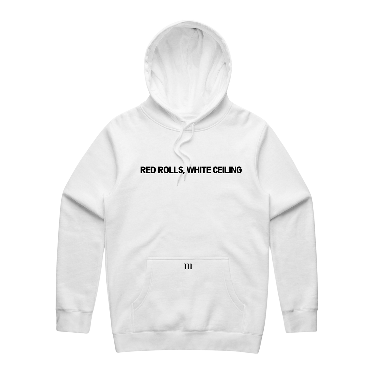 The Documentary Red Rolls, White Ceiling Hoodie