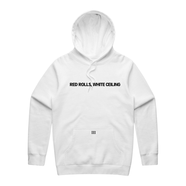 The Documentary Red Rolls, White Ceiling Hoodie