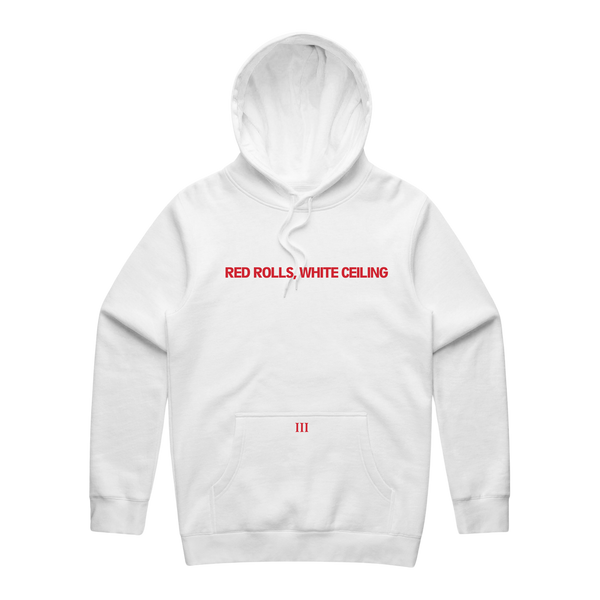 The Documentary Red Rolls, White Ceiling Hoodie