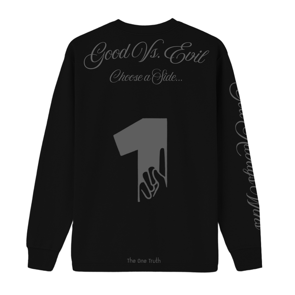 Good Vs Evil Ultra Luxury Long Sleeve Shirt