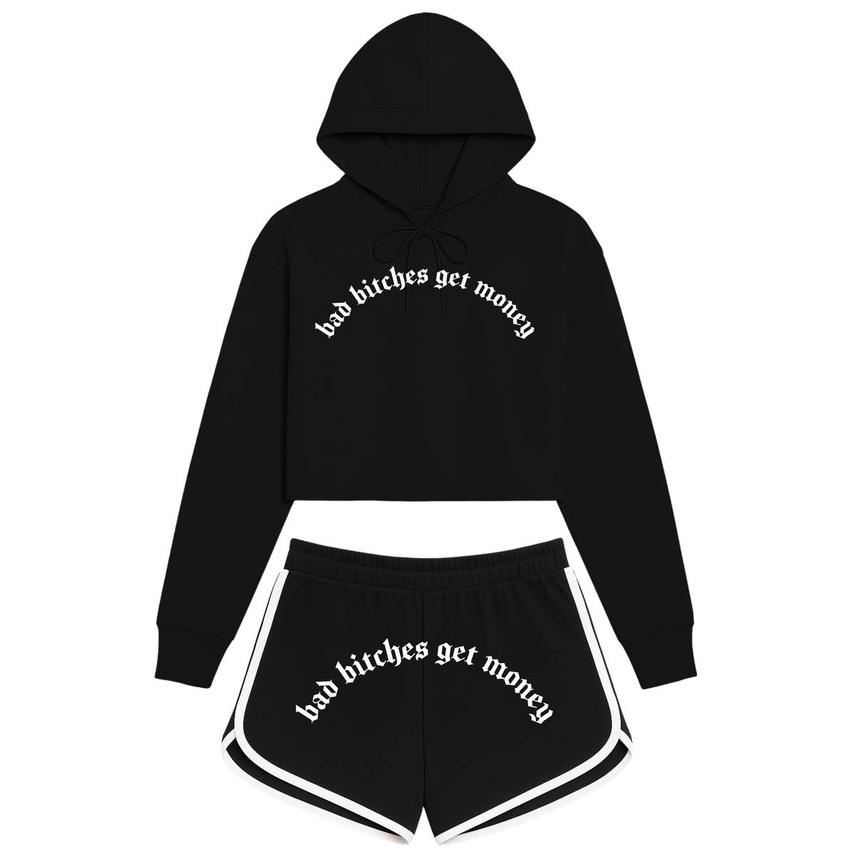 EYTH - Crop Hoodie Set