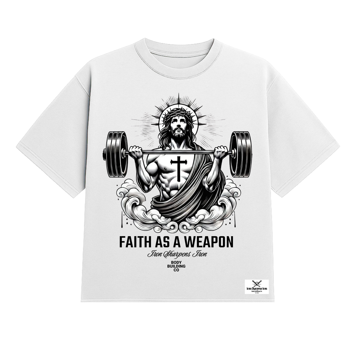 Exclusive Faith As A Weapon Heavy Tee
