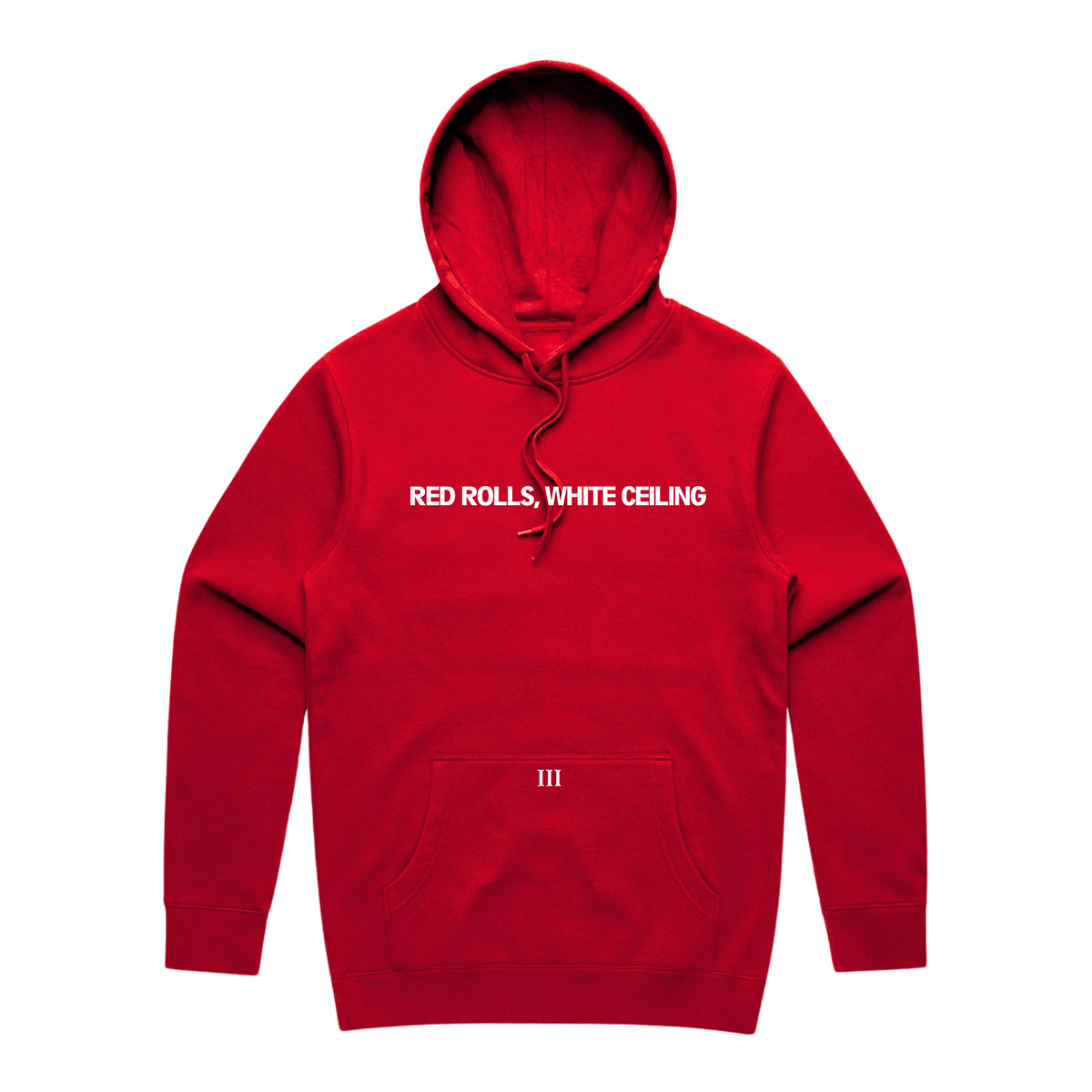 The Documentary Red Rolls, White Ceiling Hoodie