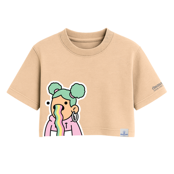 Earth Origins Doodle One Size Crop