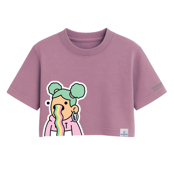 Earth Origins Doodle One Size Crop