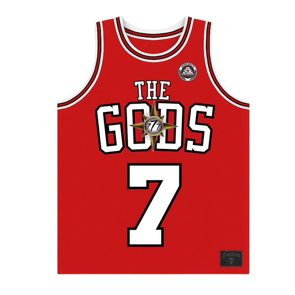 Sacred 7 - THE GODS - Basketball Jersey