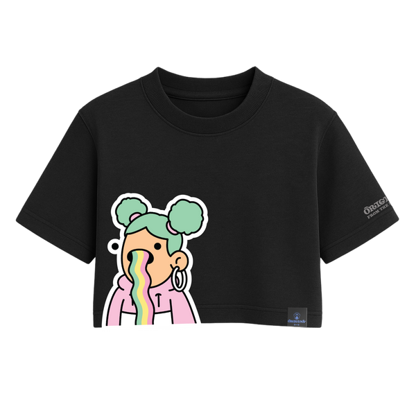 Earth Origins Doodle One Size Crop