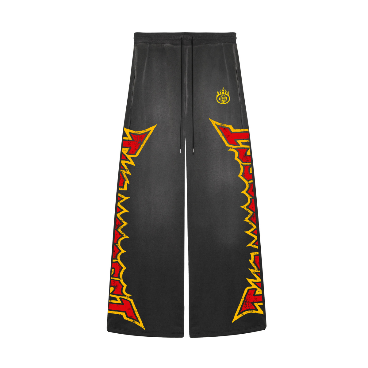 La Flame Potassium Dyed Flared Sweats