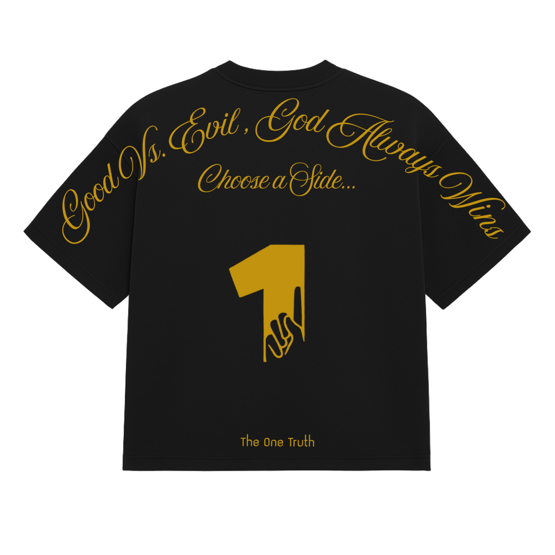 Good Vs Evil Heavy Tee