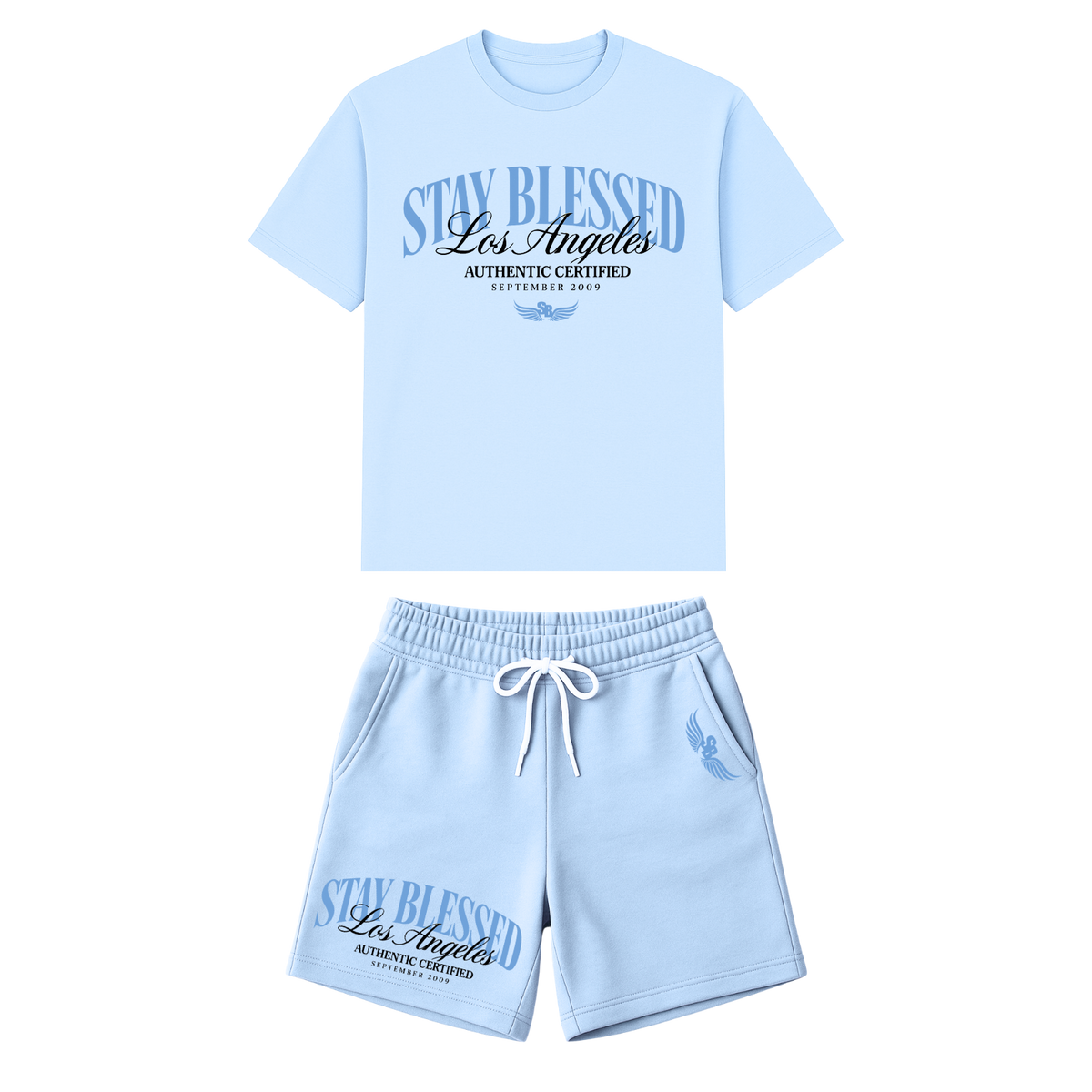 Stay Blessed Certified Authentic Short Set