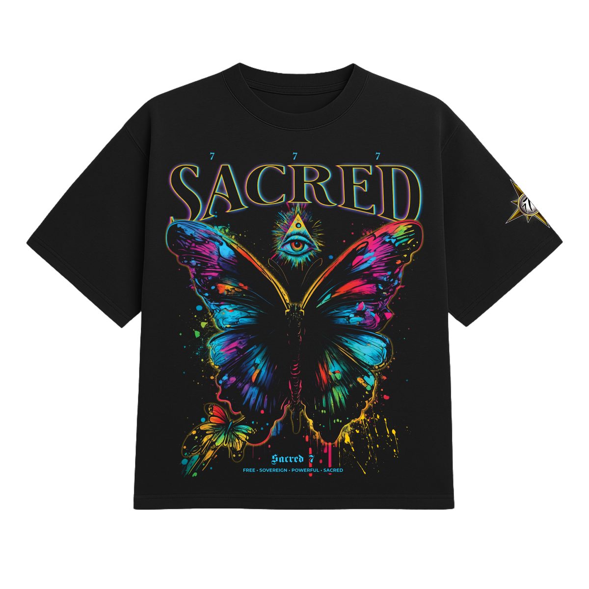 Sacred Butterfly Heavy T-Shirt