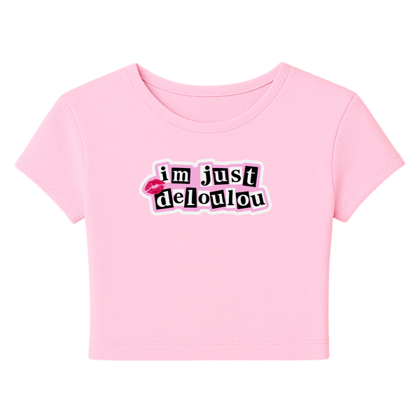 'I'm Just Deloulou' Baby Tee