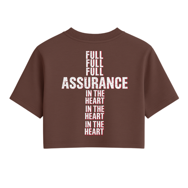 Faith One Size Crop Tee
