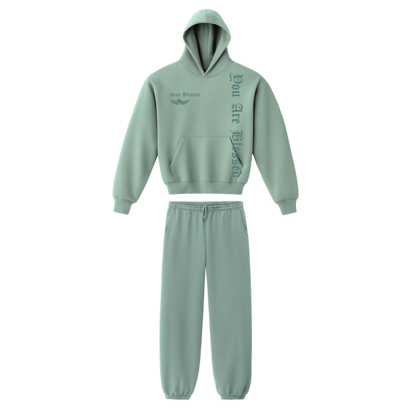Stay Blessed - You Are Blessed Garment Dyed Hoodie Set