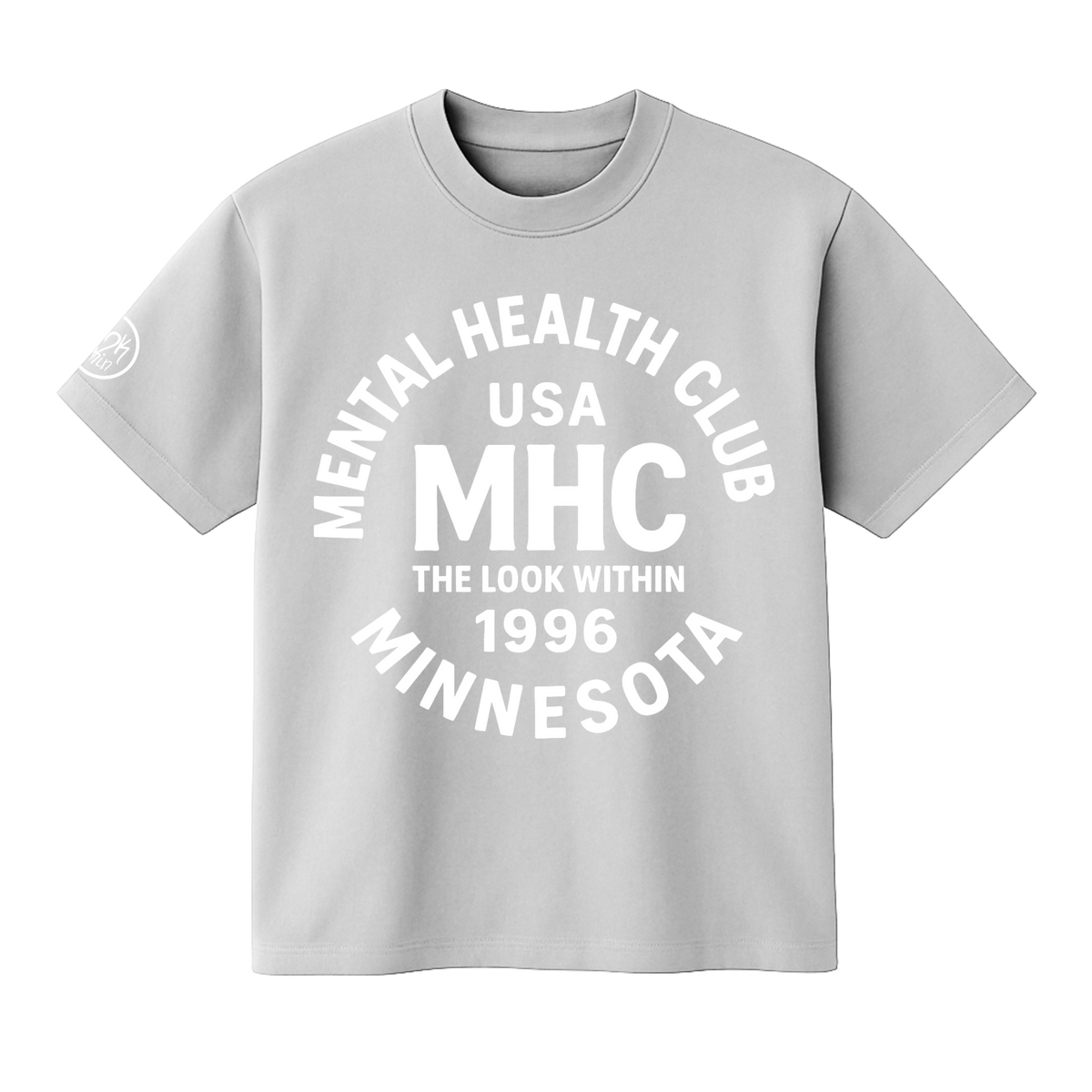 The Look Within - Mental Health Club Garment Dyed T-Shirt
