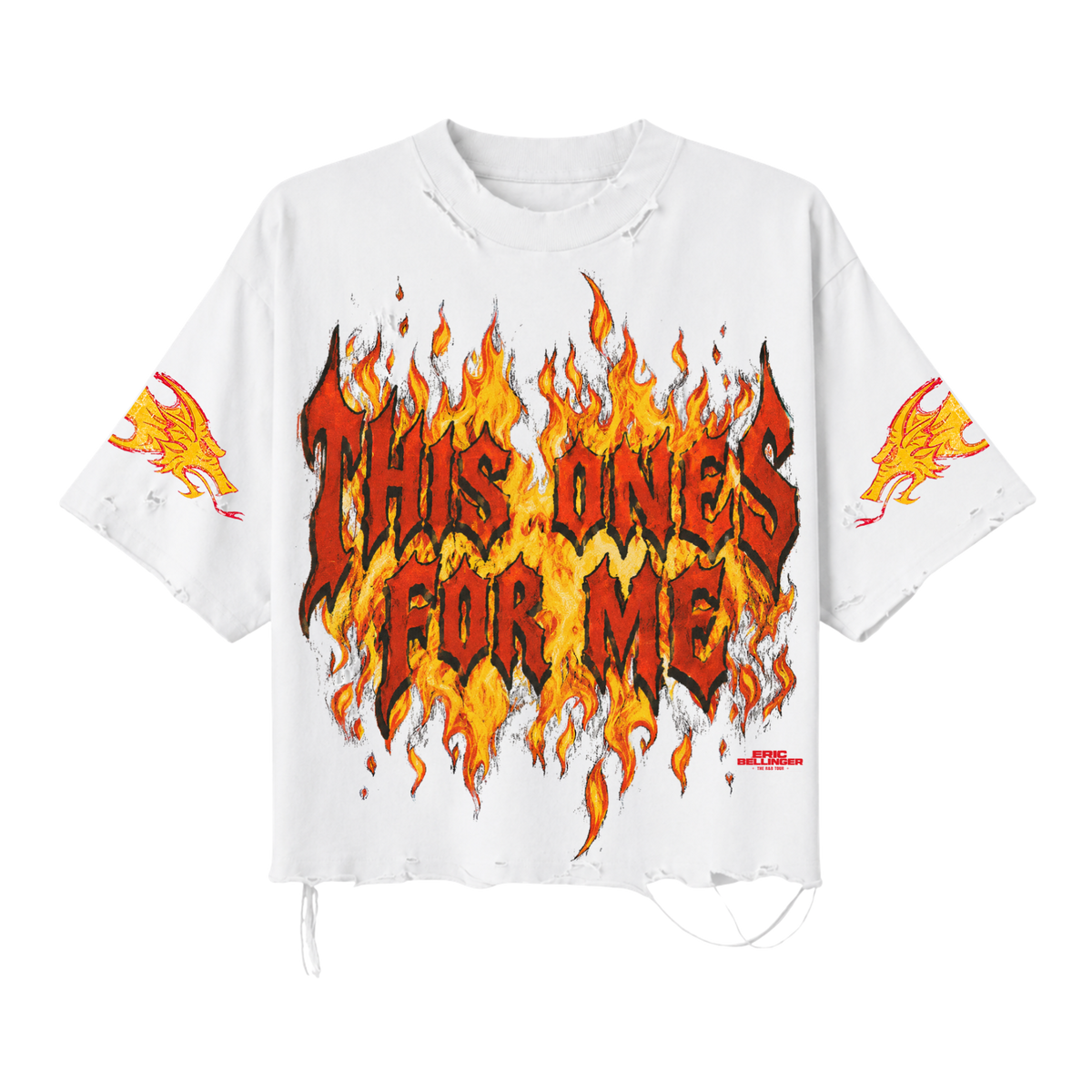 This Ones For Me Flame DistressedTee