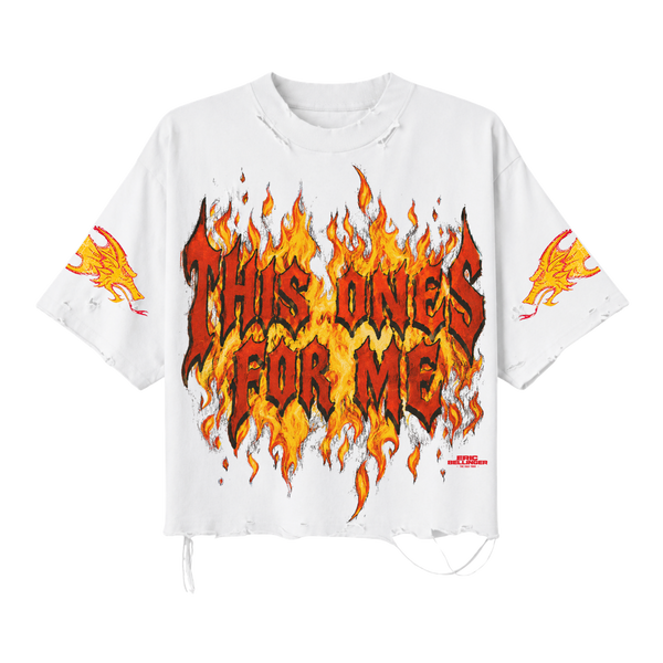 This Ones For Me Flame DistressedTee
