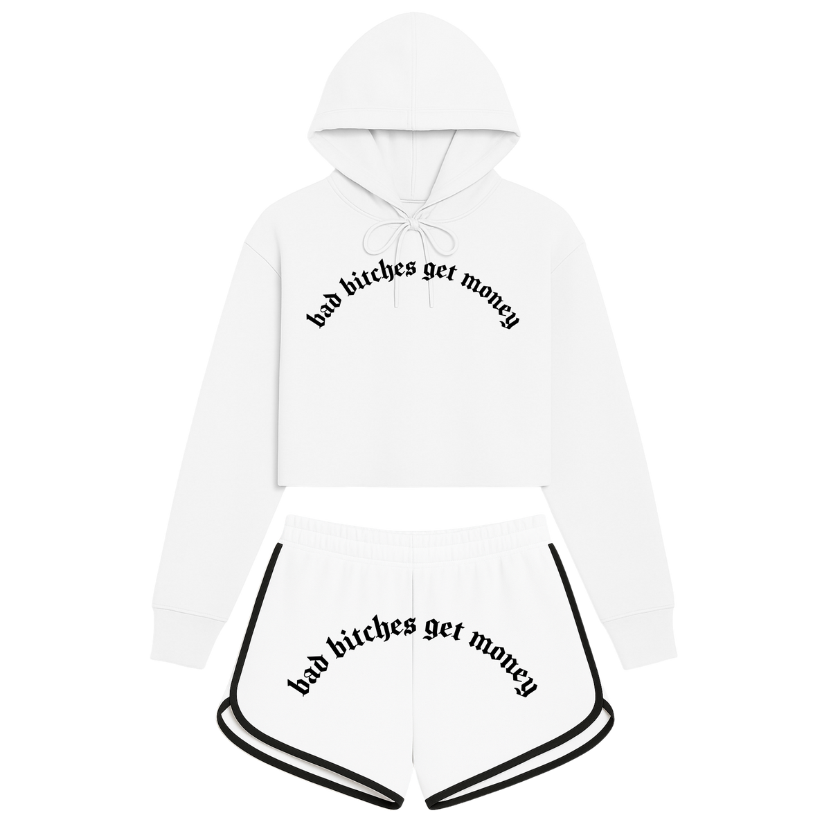 EYTH - Crop Hoodie Set