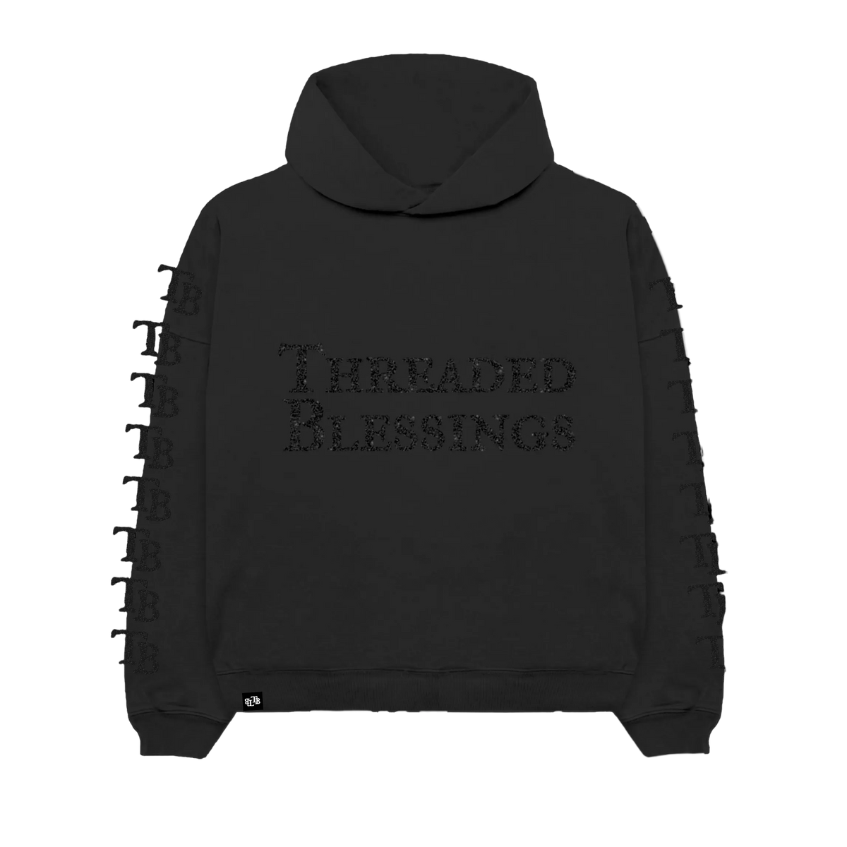 Threaded Blessings Glitter Ultra Luxury Hoodie