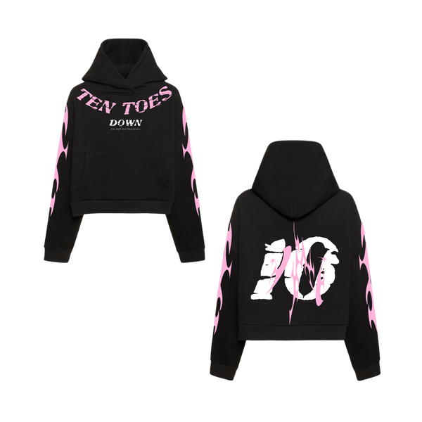 TTD Flame Terry Hoodie (Limited Edition Pink)