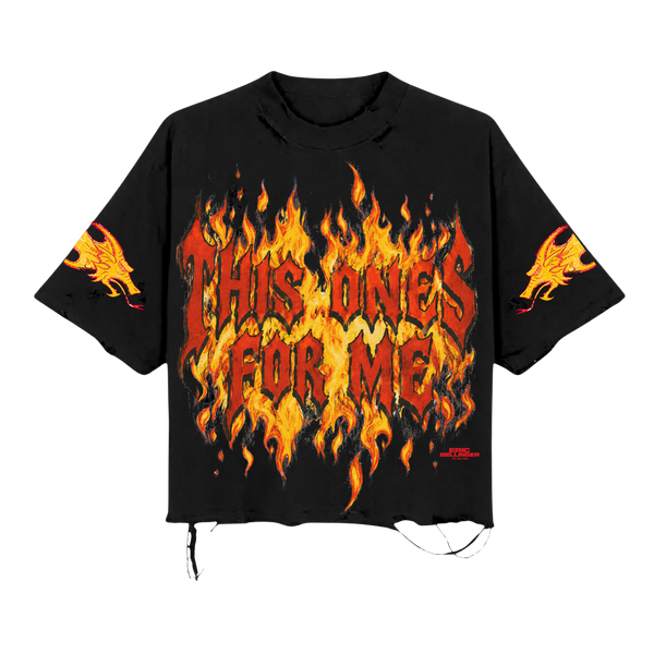 This Ones For Me Flame DistressedTee