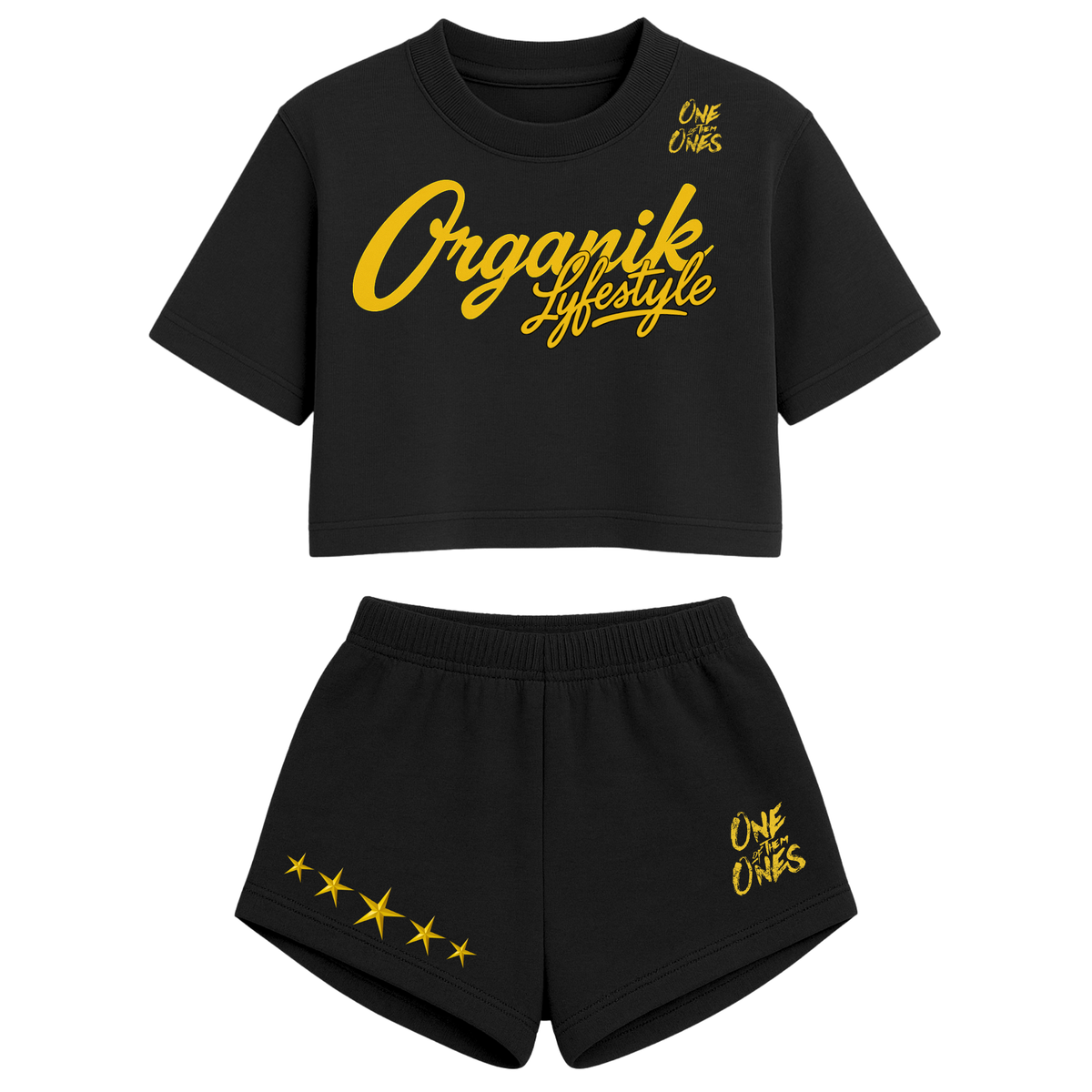Organik Lyfestyle - Womens Crop Set