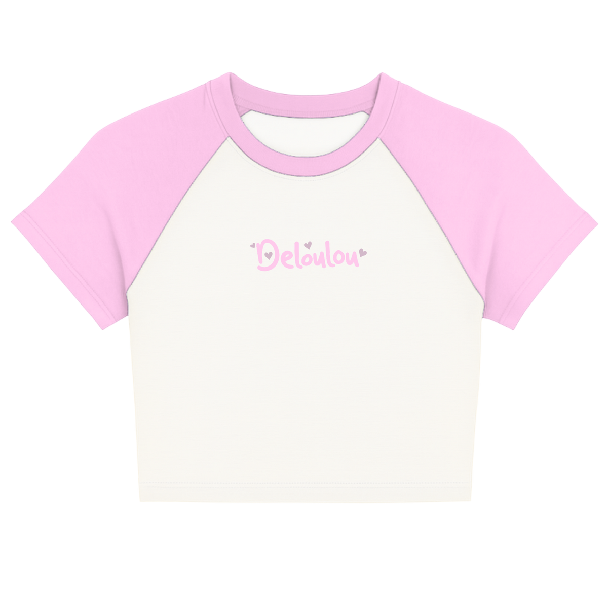 'Deloulou' Raglan Baby Tee