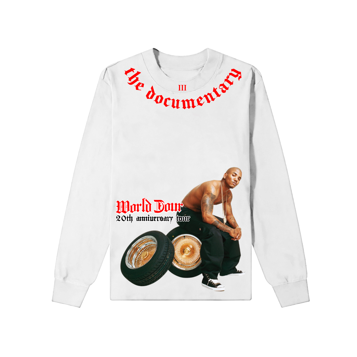 The Documentary World Tour Retro Longsleeve