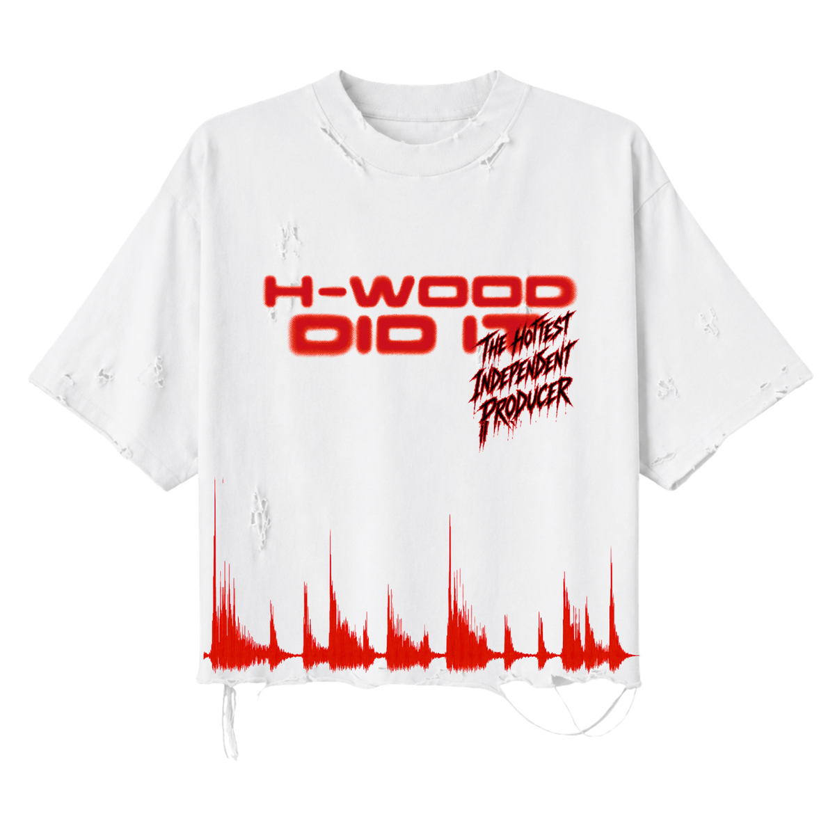 'H-Wood Did It" T-Shirt (Distressed)