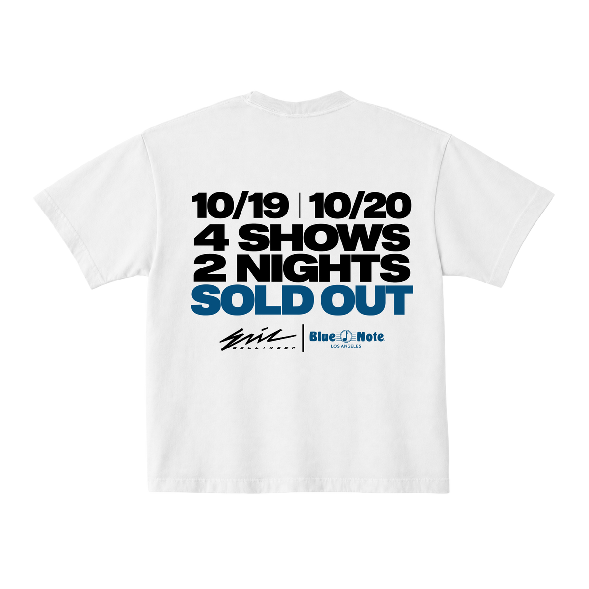 Eric Bellinger x Blue Note Heavy Tee