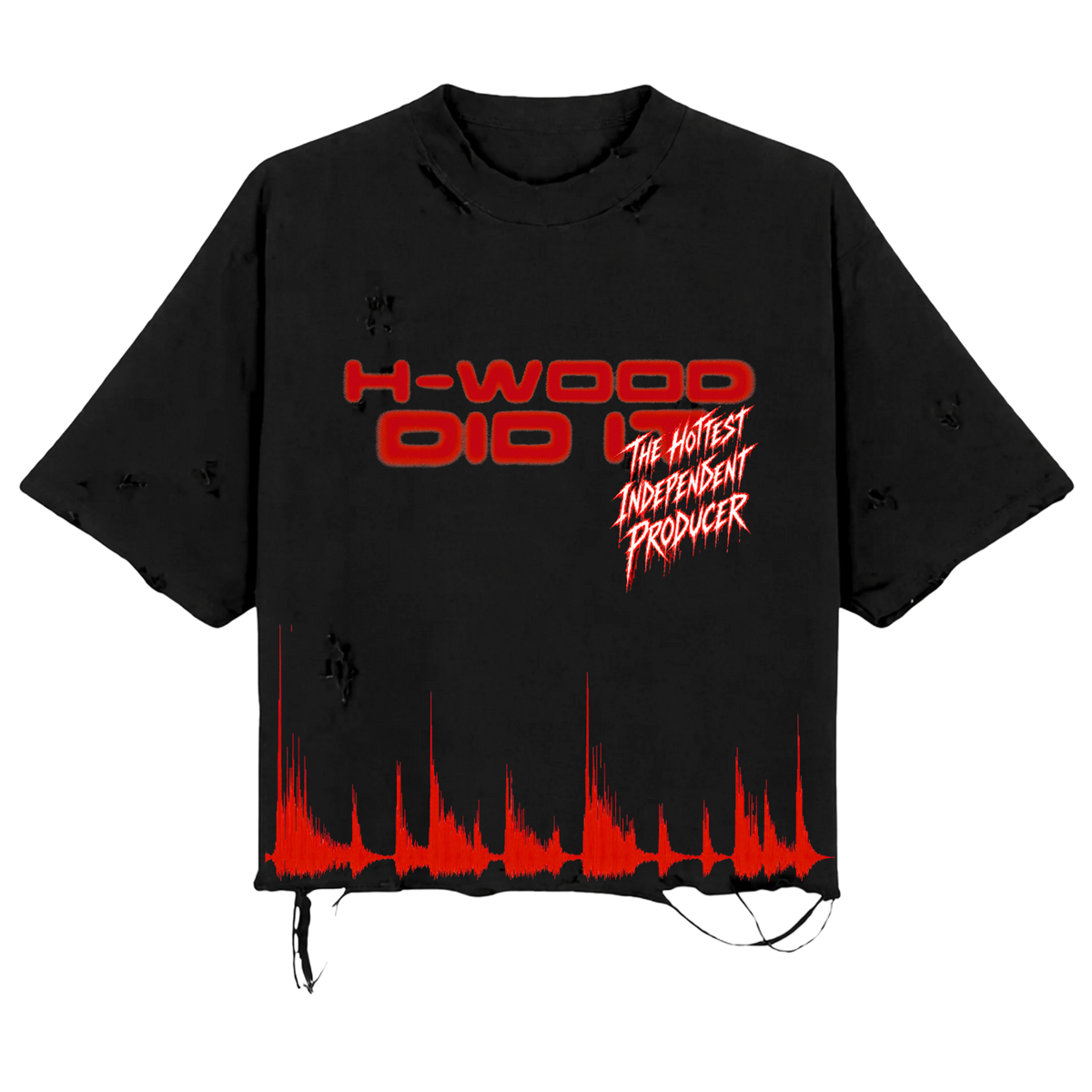 'H-Wood Did It' T-Shirt (Distressed)