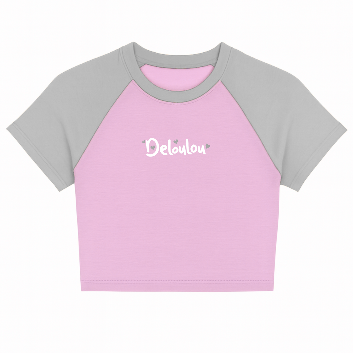 'Deloulou' Raglan Baby Tee