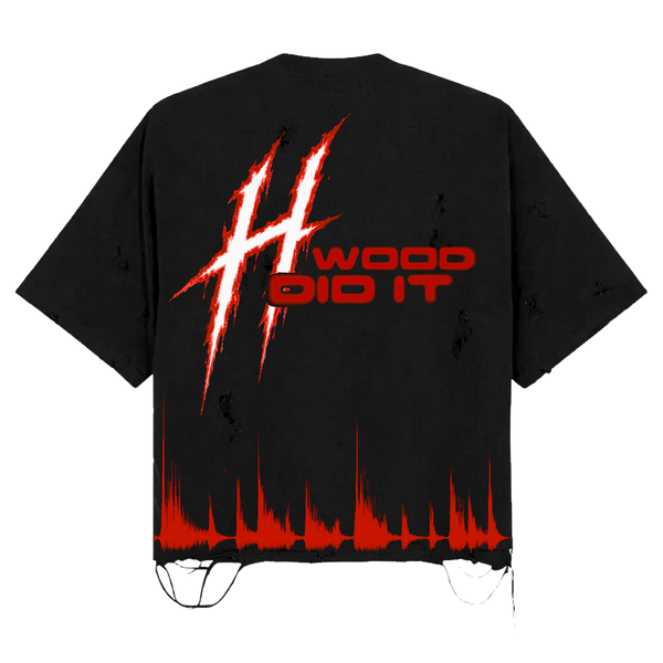 'H-Wood Did It' T-Shirt (Distressed)