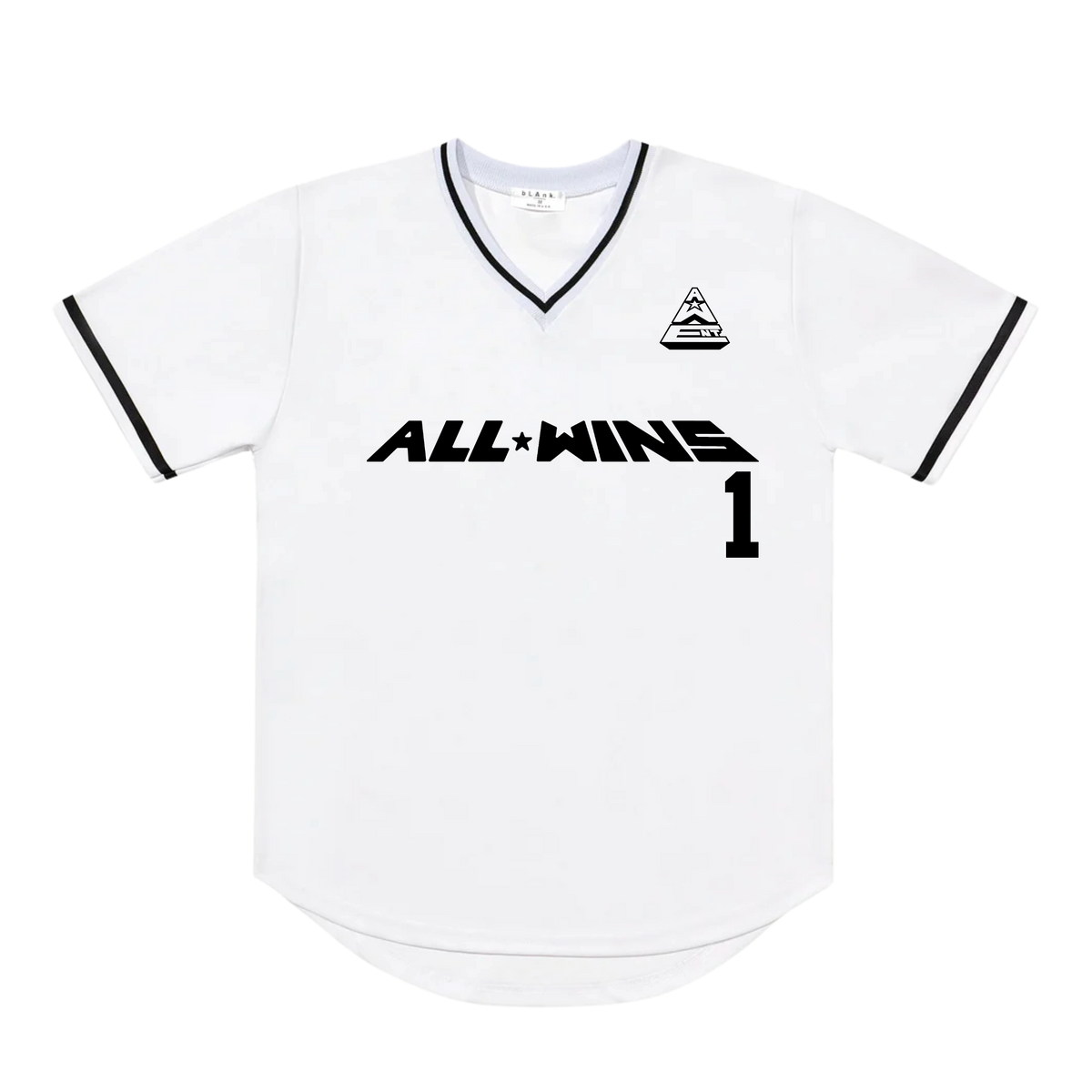 All Wins V-Neck Baseball Jersey