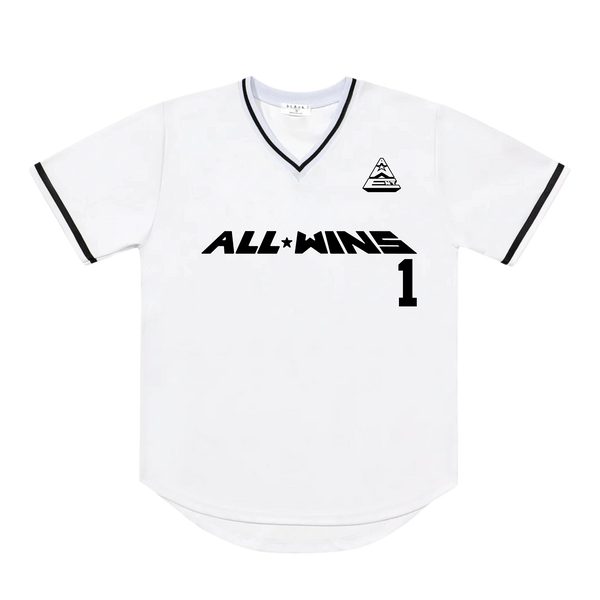 All Wins V-Neck Baseball Jersey