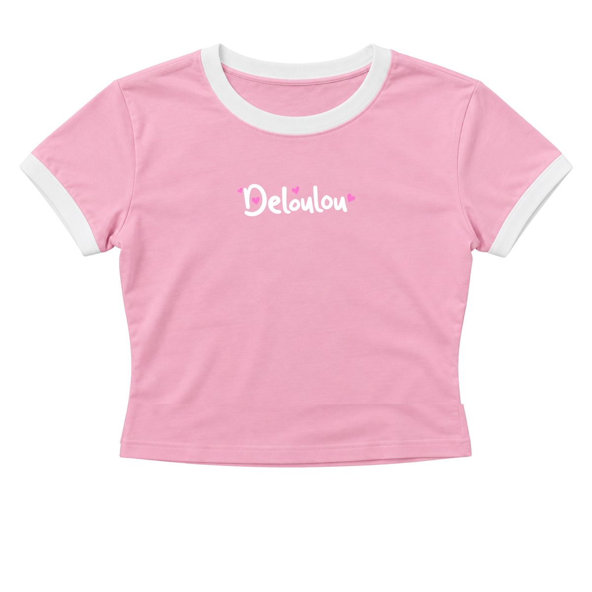 'Deloulou' Ringer Baby Tee