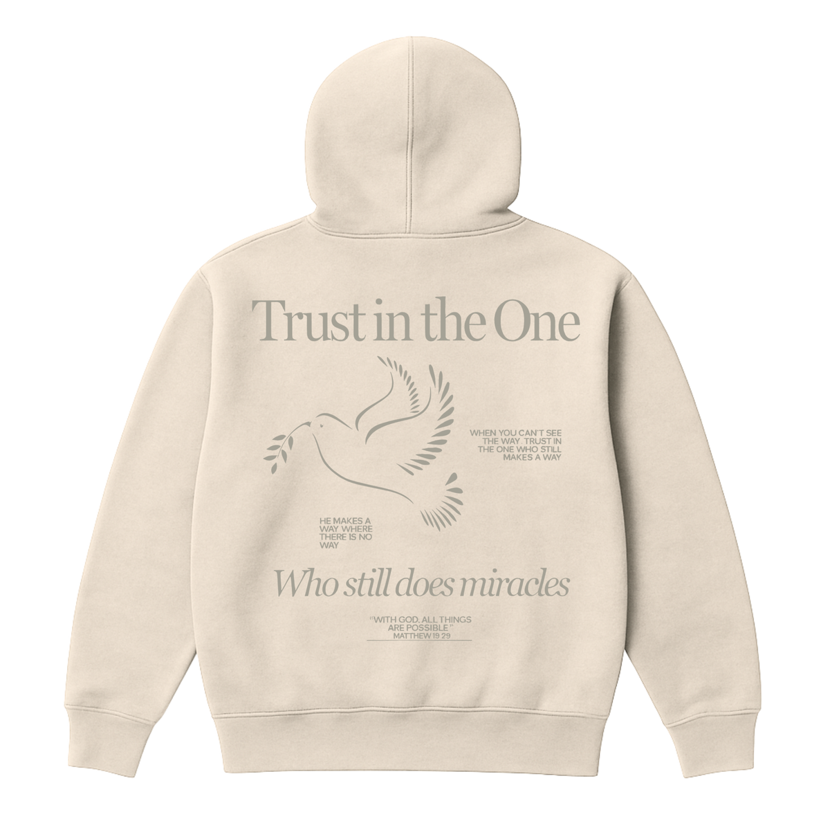Trust In The One Hoodie