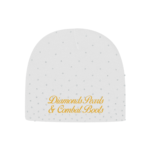 Diamond's, Pearl's & Combat Boots Beanie