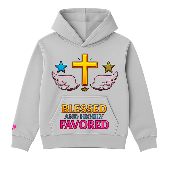 Blessed And Highly Favored Youth Hoodie - Exclusive