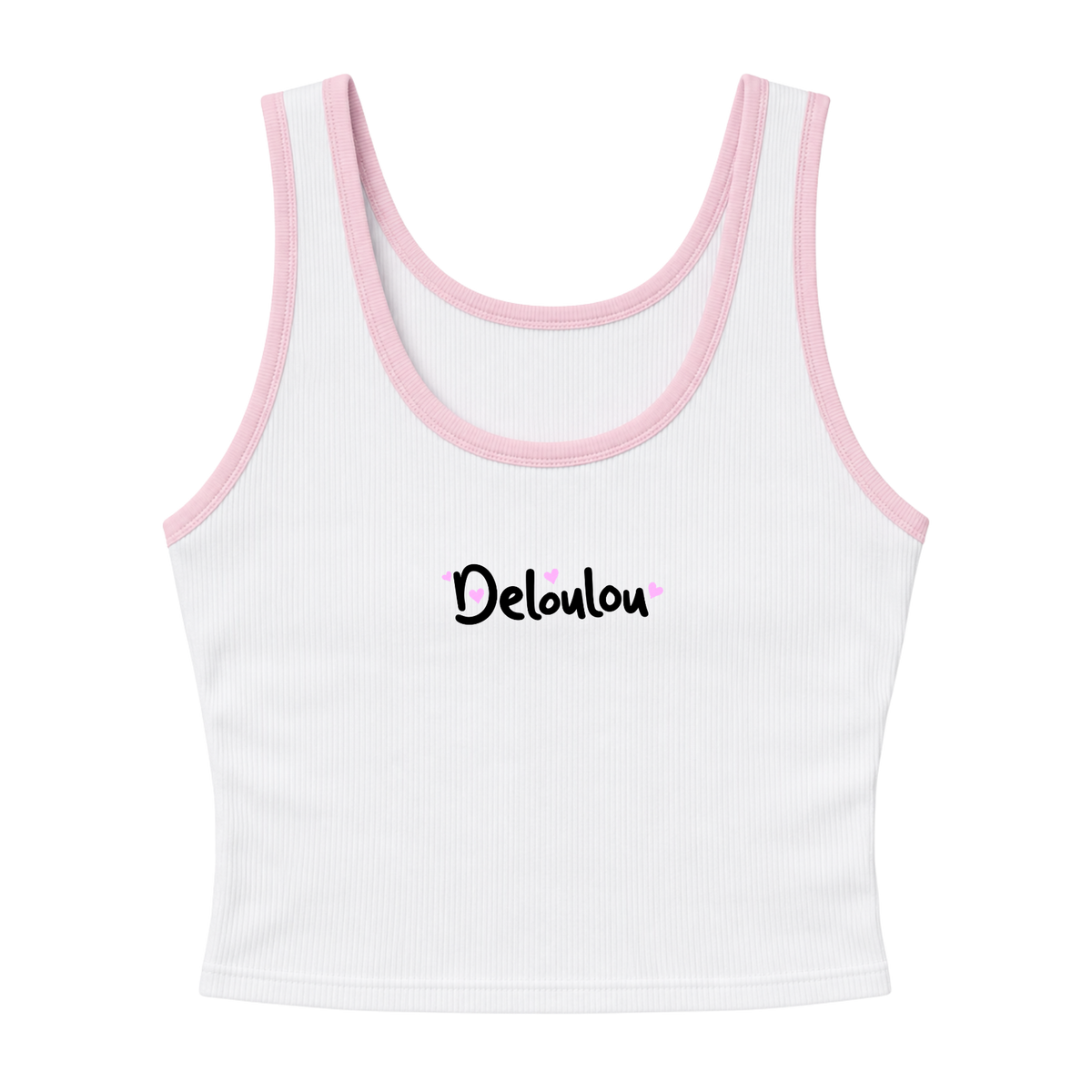 'Deloulou' Ribbed Tank