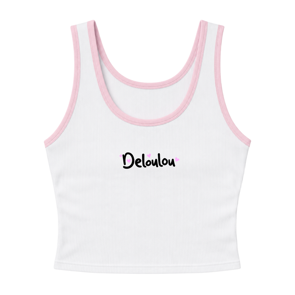 'Deloulou' Ribbed Tank