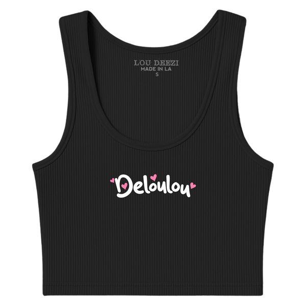 'Deloulou' Ribbed Tank