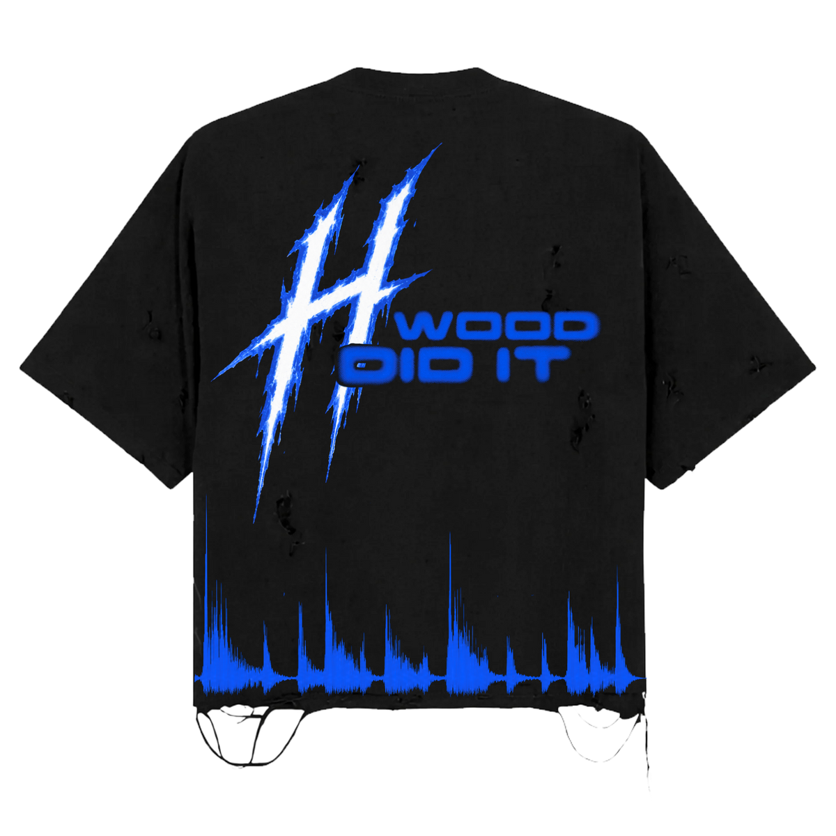'H-Wood Did It' T-Shirt (Distressed)
