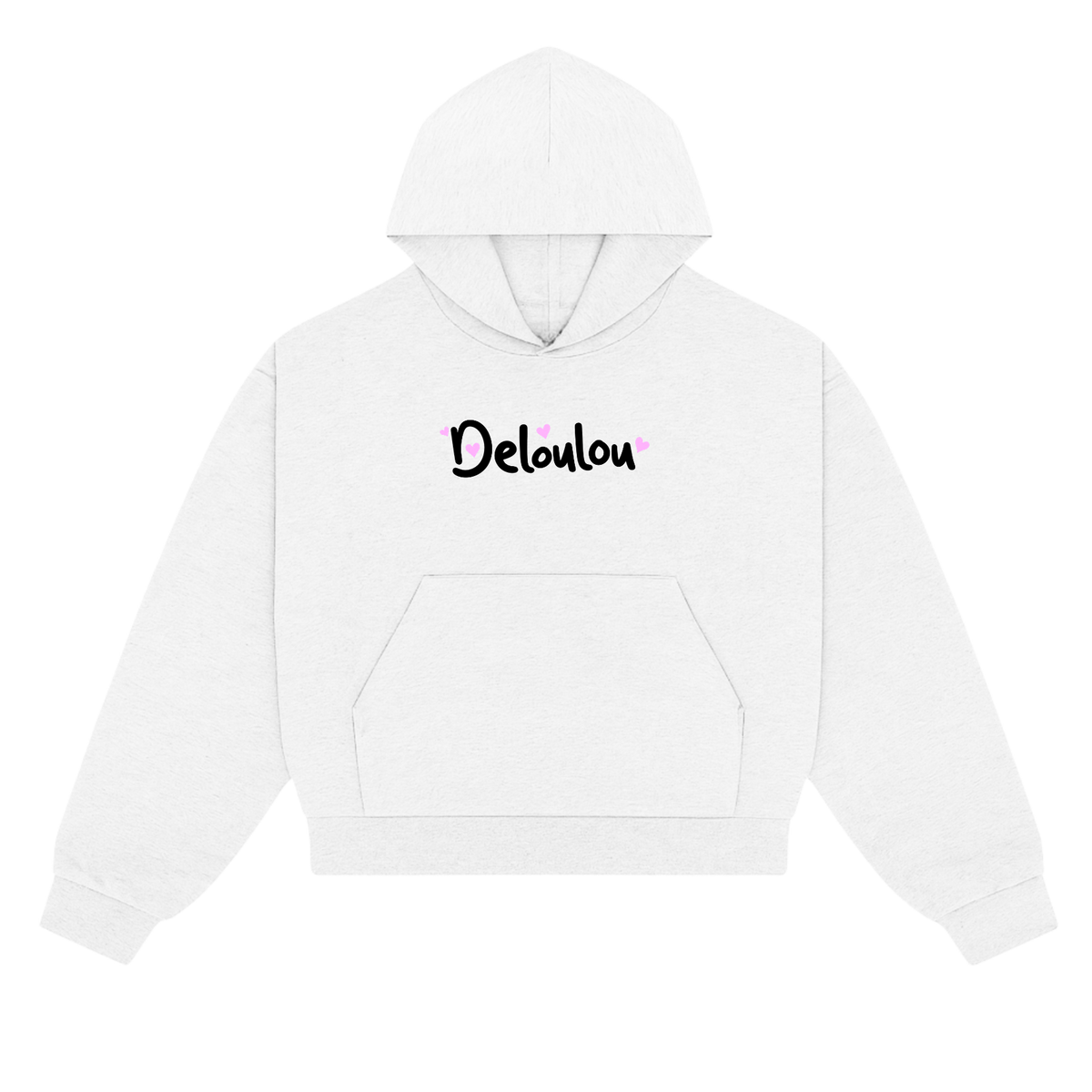 'Deloulou' Crop Hoodie