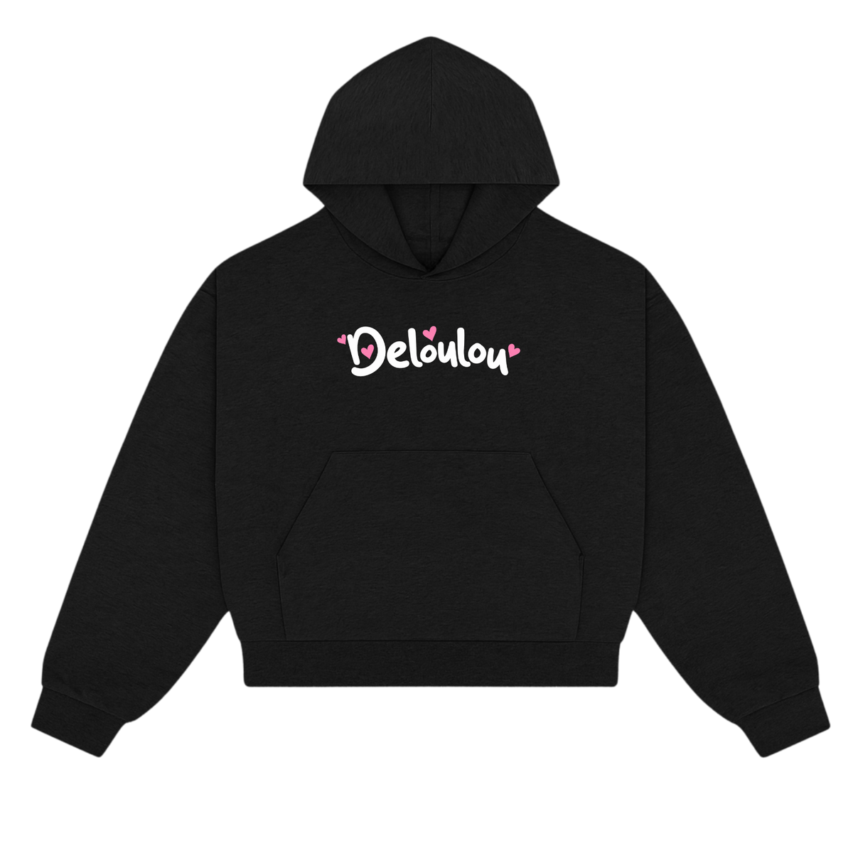 'Deloulou' Crop Hoodie