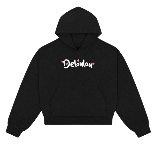 'Deloulou' Crop Hoodie