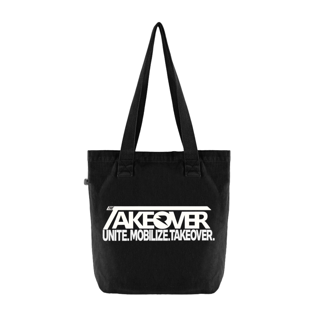 The Takeover Denim Tote Bag