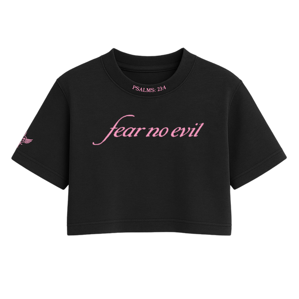Fear No Evil Crop Tee